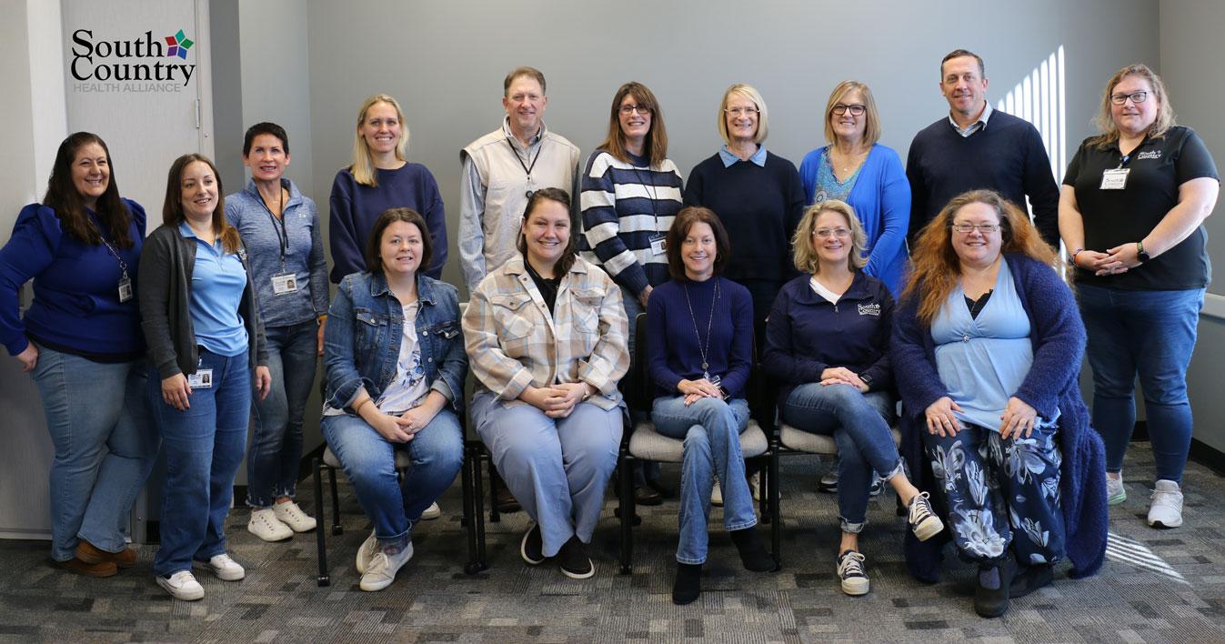 South Country goes blue for CRC pic