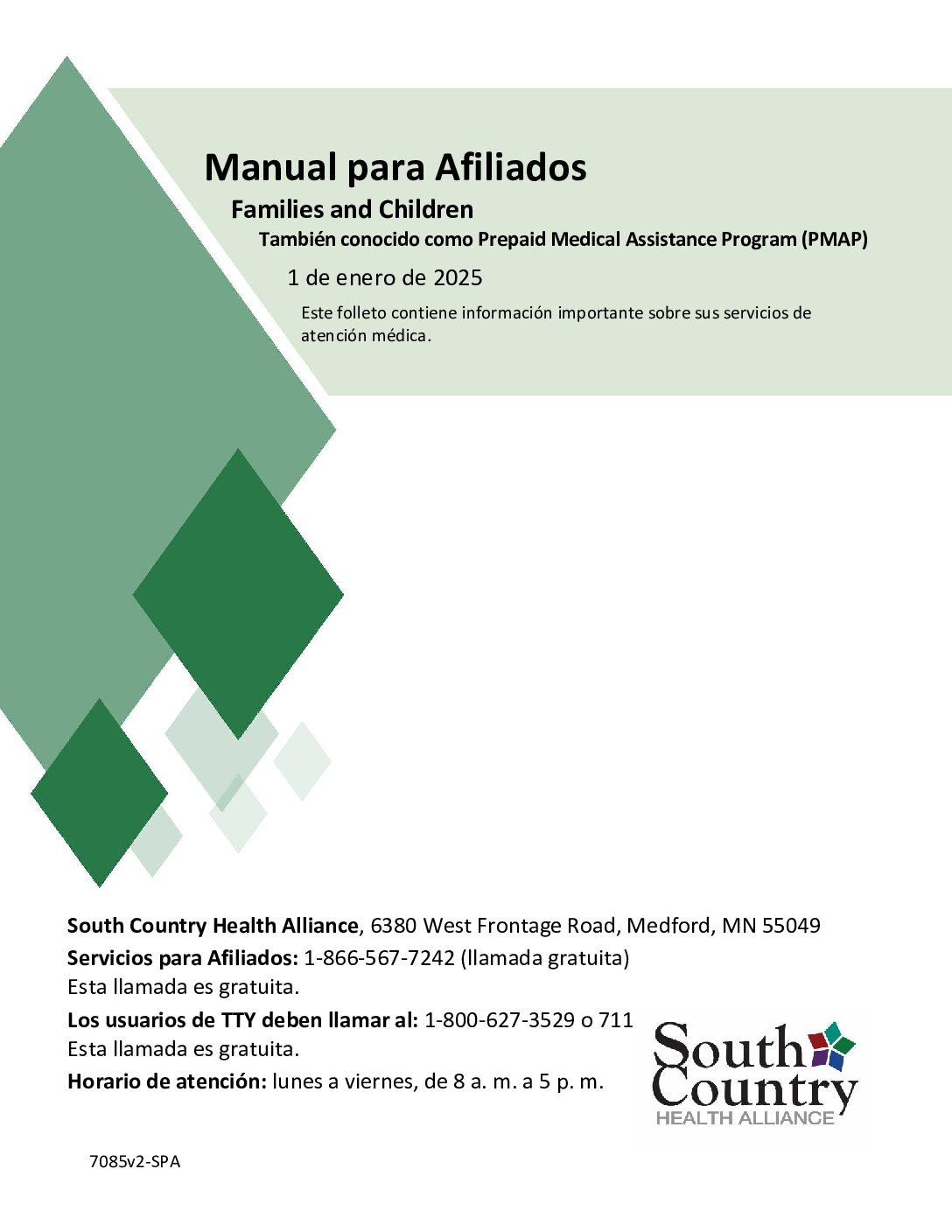 7085v2-SPA - South Country Health Alliance