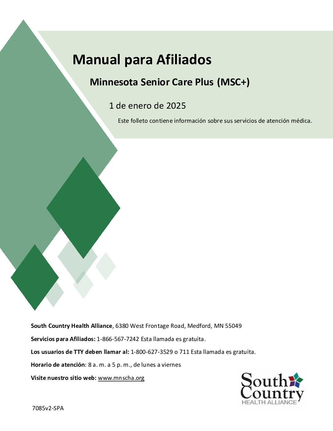 7087-SPA - South Country Health Alliance