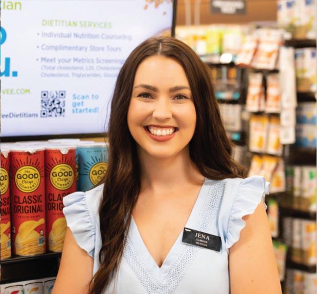 Jena DeMoss from Hy-Vee Dietician Services